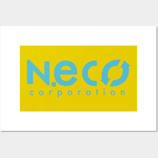 Neco Corporation - Line art Logo from Stray® Posters and Art